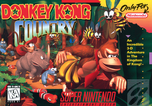 Capa de Donkey Kong Country